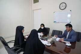 هماهنگی جهت توافق‌نامه همکاری دانشگاه ملی مهارت استان قزوین و بنیاد شهید