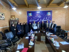 آیین تجلیل از روابط عمومی دانشگاه ملی مهارت واحد استانی قزوین