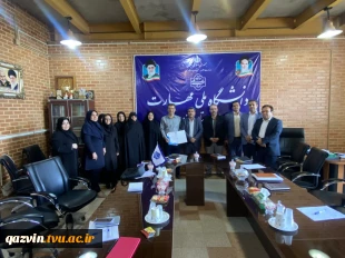 آیین تجلیل از روابط عمومی دانشگاه ملی مهارت واحد استانی قزوین 2