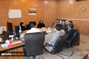 برگزاری جلسه شورای آموزشی دانشگاه ملی مهارت استان قزوین با محوریت امتحانات ۰۴۲ 2