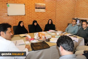 برگزاری جلسه شورای آموزشی دانشگاه ملی مهارت استان قزوین با محوریت امتحانات ۰۴۲ 6