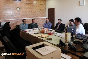برگزاری جلسه شورای آموزشی دانشگاه ملی مهارت استان قزوین با محوریت امتحانات ۰۴۲ 9