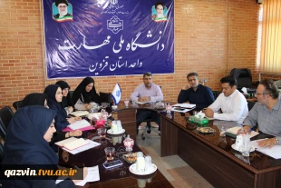 جلسه شورای عمرانی دانشگاه ملی مهارت واحد استانی قزوین برگزار شد. 3