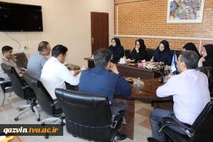 جلسه شورای عمرانی دانشگاه ملی مهارت واحد استانی قزوین برگزار شد. 6