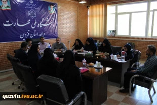 جلسه کمیته درآمدزایی دانشگاه ملی مهارت واحد استانی قزوین 2
