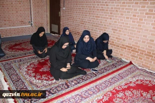 طنین نوای زیارت عاشورا در نمازخانه ساختمان اداری دانشگاه ملی مهارت واحد استانی قزوین 6