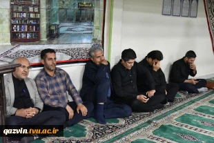 آیین سوگواری سالار شهیدان امام حسین(ع) و یاران با وفایشان در سازمان مرکزی دانشگاه برگزار شد. 6