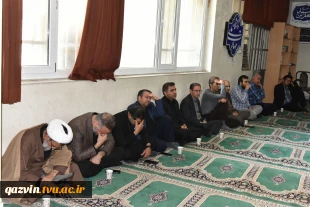 آیین سوگواری سالار شهیدان امام حسین(ع) و یاران با وفایشان در سازمان مرکزی دانشگاه برگزار شد. 7