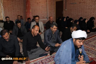 برگزاری مراسم زیارت عاشورا در دانشگاه ملی مهارت واحد پسران قزوین 2