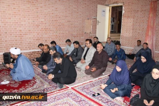 برگزاری مراسم زیارت عاشورا در دانشگاه ملی مهارت واحد پسران قزوین 3