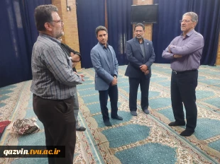 بازدید میدانی دکتر زمانی از روند آماده‌سازی مراکز جهت میزبانی از زائران مراسم وداع و تشییع رهبر شهید 2
