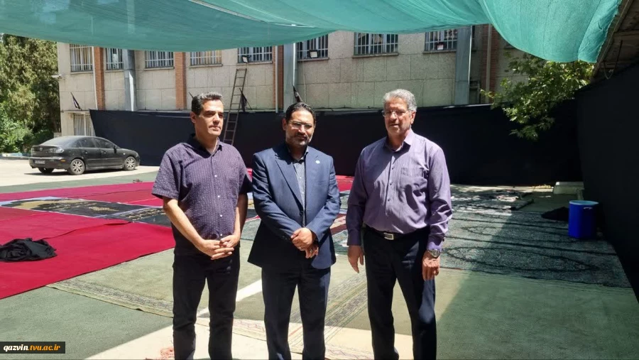 بازدید میدانی دکتر زمانی از روند آماده‌سازی مراکز جهت میزبانی از زائران مراسم وداع و تشییع رهبر شهید 9