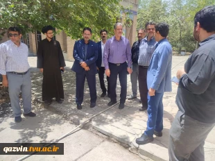بازدید میدانی دکتر زمانی از روند آماده‌سازی مراکز جهت میزبانی از زائران مراسم وداع و تشییع رهبر شهید 10