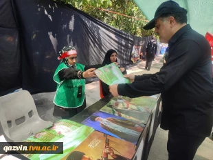 برپایی موکب خدمت‌رسانی دانشگاهیان دانشگاه ملی مهارت در مسیر وداع با رهبر شهید 8