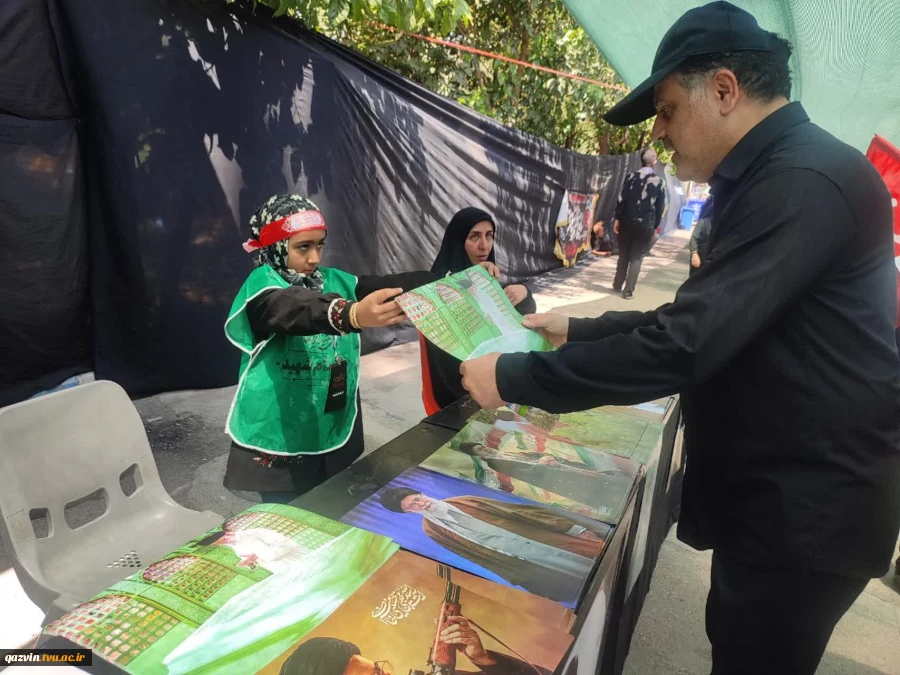 برپایی موکب خدمت‌رسانی دانشگاهیان دانشگاه ملی مهارت در مسیر وداع با رهبر شهید 8
