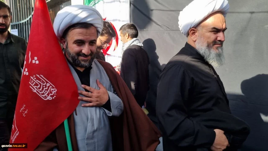 برپایی موکب خدمت‌رسانی دانشگاهیان دانشگاه ملی مهارت در مسیر وداع با رهبر شهید 10