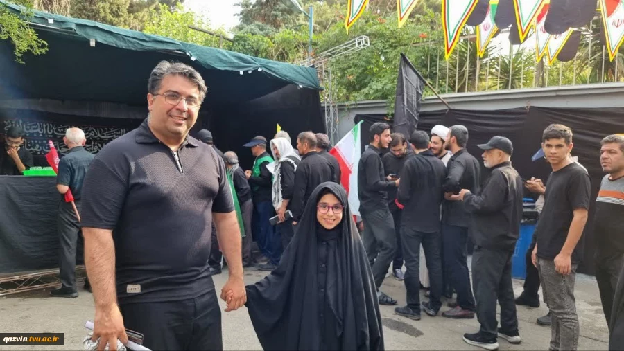 برپایی موکب خدمت‌رسانی دانشگاهیان دانشگاه ملی مهارت در مسیر وداع با رهبر شهید 12