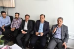 حضور رئیس دانشگاه ملی مهارت در اداره پشتیبانی و دیدار با کارکنان 6