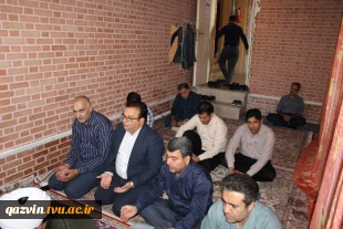 طنین نوای عاشورایی در دانشگاه ملی مهارت پسران قزوین؛ برپایی مراسم زیارت عاشورا در آستانه اربعین حسینی 4