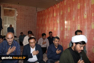 طنین نوای عاشورایی در دانشگاه ملی مهارت پسران قزوین؛ برپایی مراسم زیارت عاشورا در آستانه اربعین حسینی 6