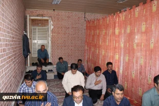 طنین نوای عاشورایی در دانشگاه ملی مهارت پسران قزوین؛ برپایی مراسم زیارت عاشورا در آستانه اربعین حسینی 7