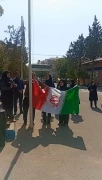 برگزاری مراسم باشکوه آیین روز پرچم در دانشگاه ملی مهارت‌ دختران قزوین