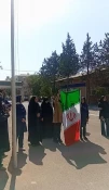 برگزاری مراسم باشکوه آیین روز پرچم در دانشگاه ملی مهارت‌  دختران قزوین 4
